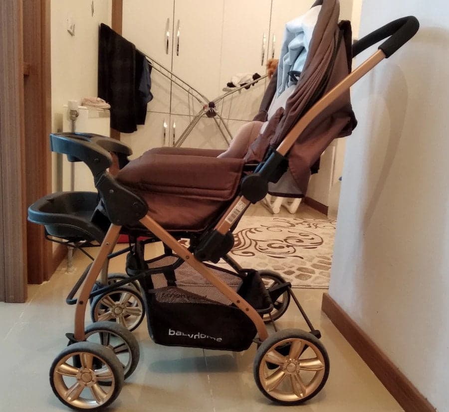 Baby Home Bh-760 Gold Çift Yönlü Bebek Arabası