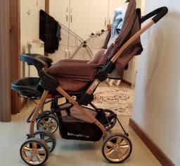 Baby Home Bh-760 Gold Çift Yönlü Bebek Arabası