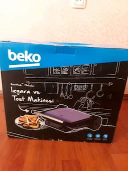 Beko 2296 Tg Izgara ve Tost Makinesi 2000W