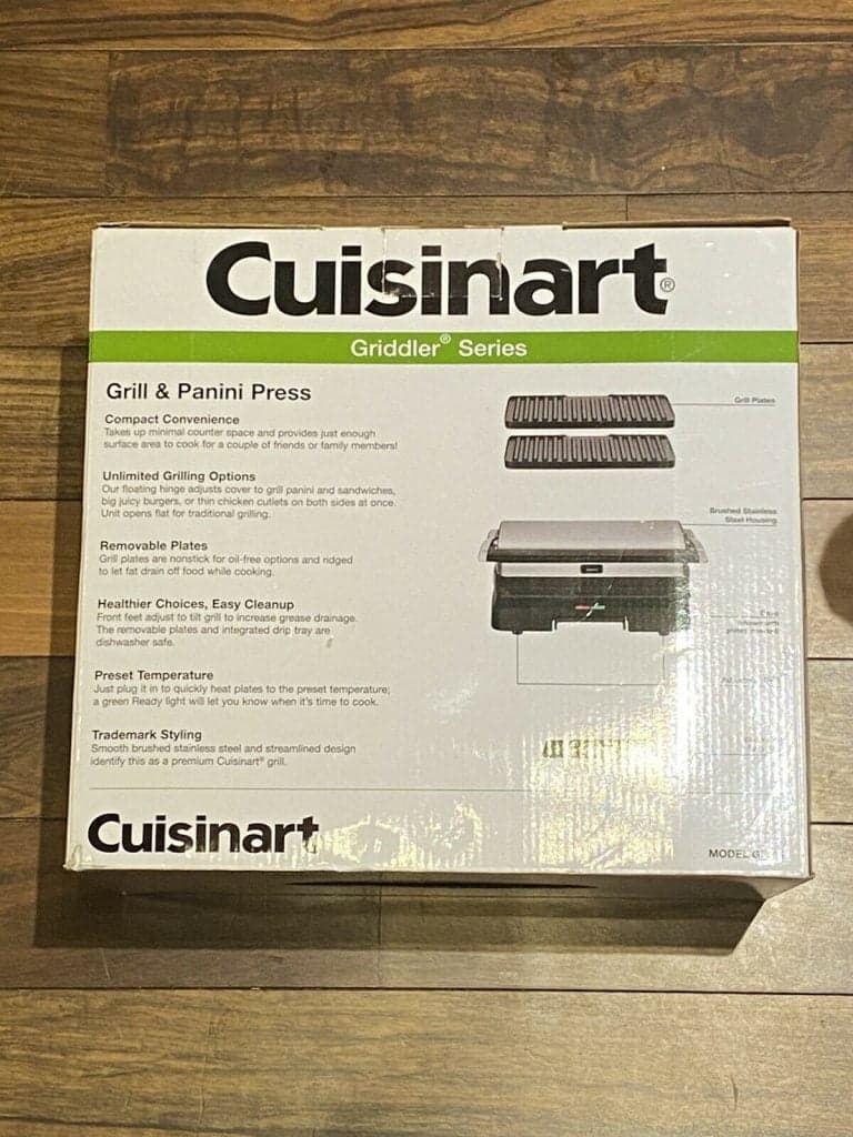Cuisinart Gr47E Çok Işlevli Izgara ve Tost Makinesi