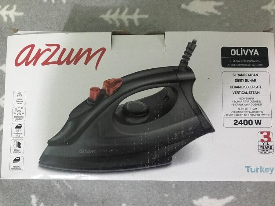 Arzum Ar684 Olivya Ütü