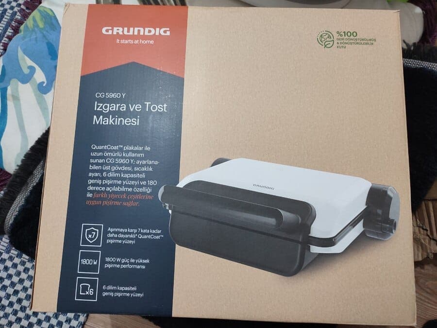 Grundig CG 5960 6 Dilim Tost Makinesi