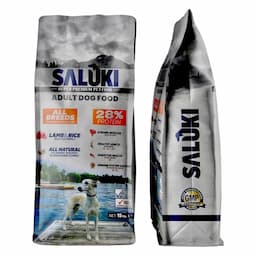 SALUKI Kuzu Etli Köpek Maması