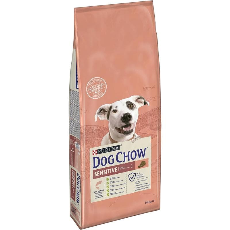 Dog Chow Sensitive Somonlu Ve Pirinçli 14 kg