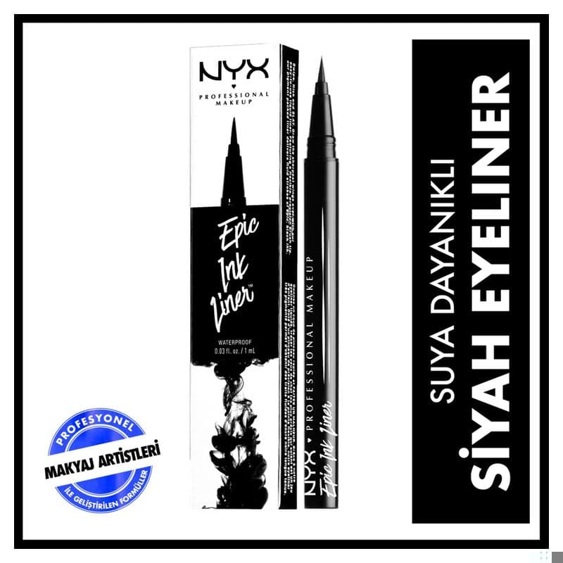 NYX Professional Makeup Epic Ink Liner Siyah