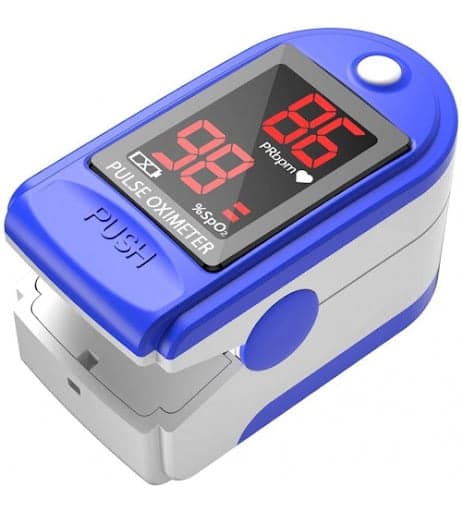 PULSE Parmak Tipi Oksimetre Oksijen ve Nabız Ölçer