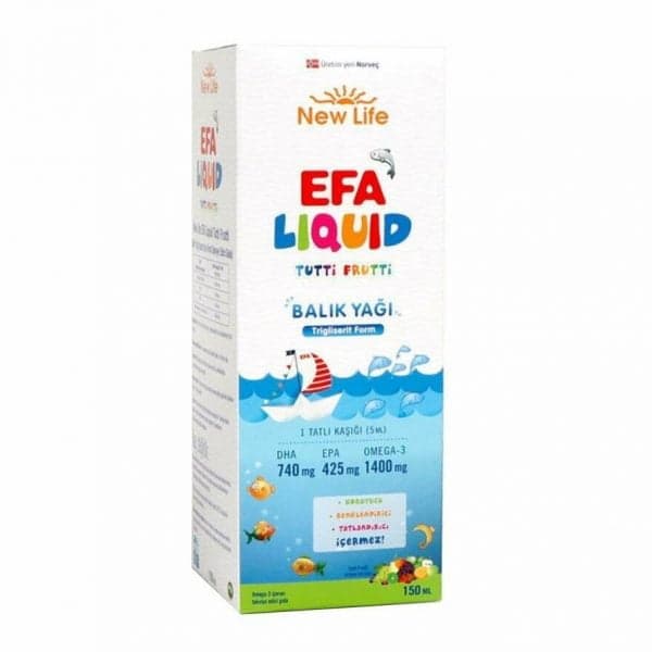 New Life Efa Liquid Balık Yağı