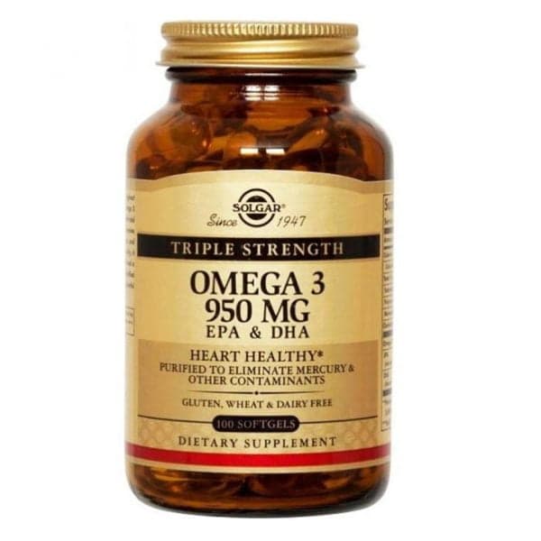 Solgar Omega 3 950 Mg 100 Kapsül