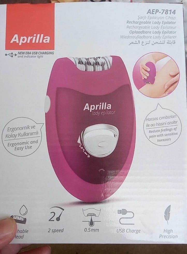 Aprilla AEP-7814 Şarjlı Epilasyon Cihazı