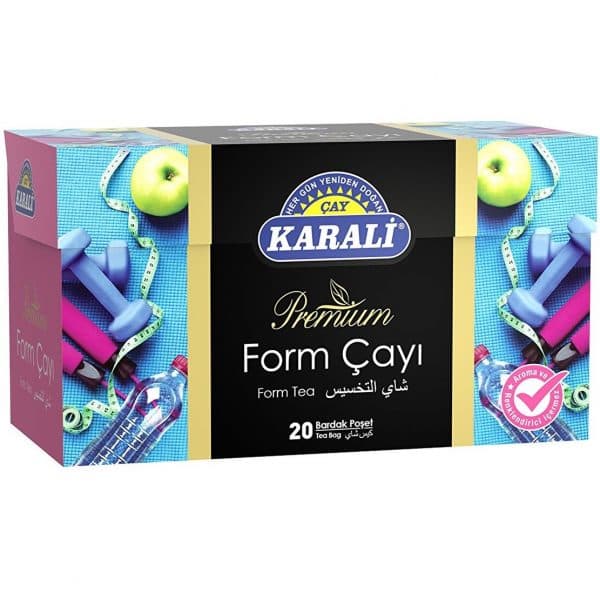 Karali Bardak Poşet Bitki Çayı Form 20’li