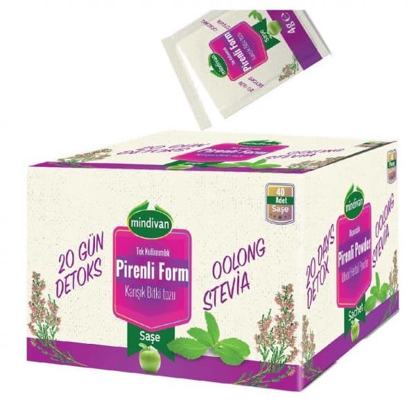 Mindivan 2’li Set Pirenli Form Detox Bitki Çayı