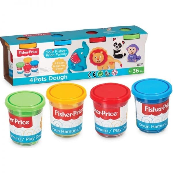 Fisher Price 4’lü Oyun Hamuru