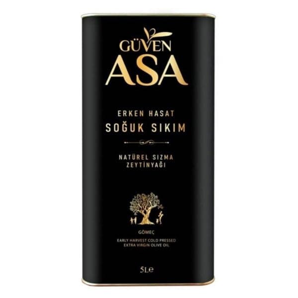 Güven Asa Erken Hasat Soğuk Sıkım Natürel Sızma Zeytinyağı