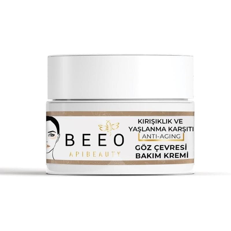 Bee'o Arı Zehirli Propolisli Yaşlanma Karşıtı Göz Çevresi Bakım Kremi