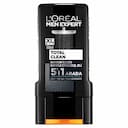 L'Oreal Paris Men Expert Total Clean 5'i 1 Arada Kömürlü 300 ml Duş Jeli