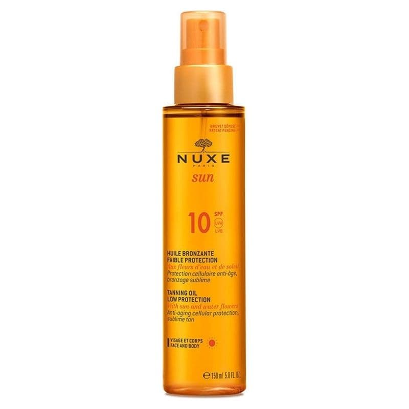 Nuxe Huile Sun Bronzlaştırıcı Spf10 Yüz ve Vücut Yağı