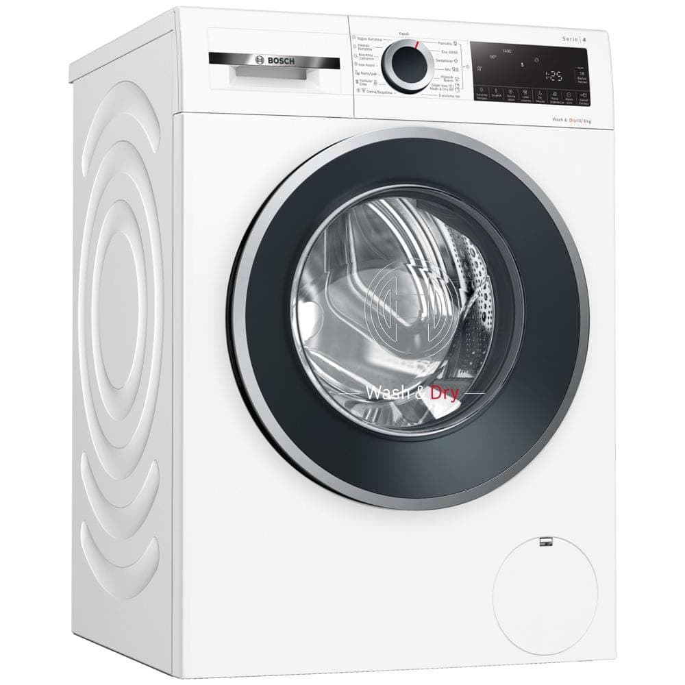 Bosch WNA254X1TR 1400 Devir 10 KG + 6 KG Kurutmalı Çamaşır Makinesi
