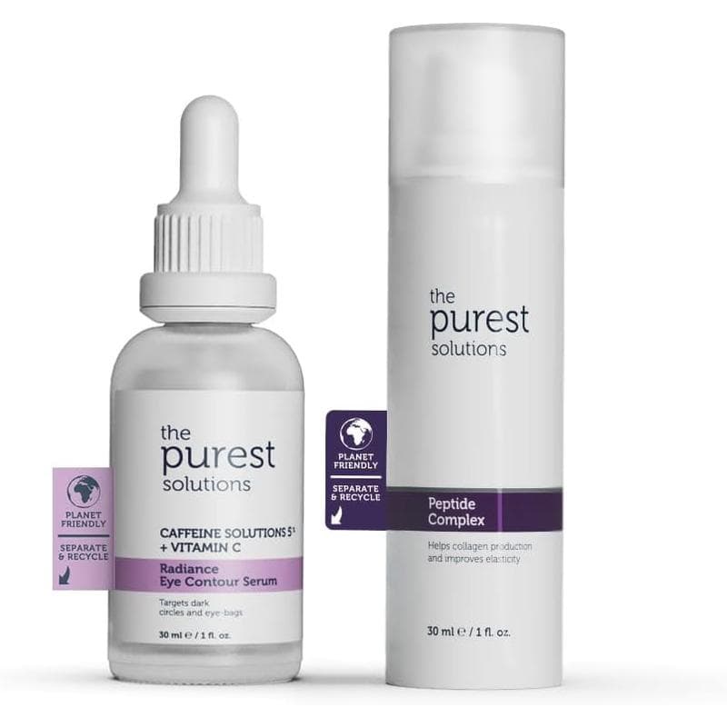 The Purest Solutions Yoğun Nem Destekli & Yaşlanma Karşıtı ve Göz Çevresi Bakım Seti